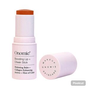Onomie Boosting Lip + Cheek Hydrating & Collagen Stick Rani Toasted Papaya 8g